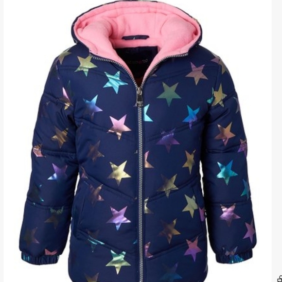 Limited Too Navy Winter Coat - Picture 1 of 3